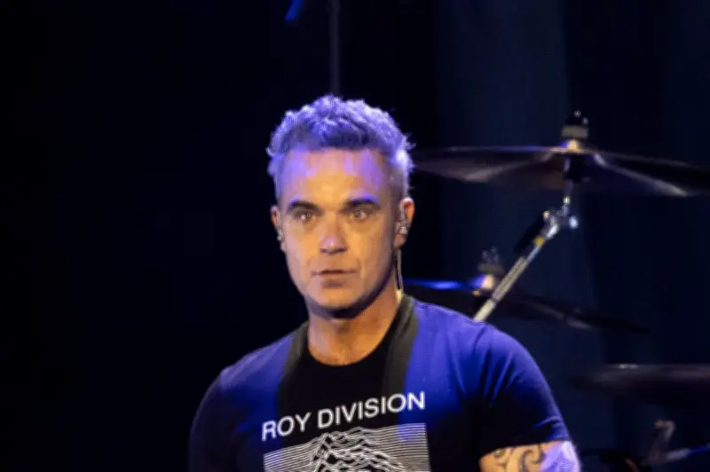 Robbie Williams and Olly Murs Lead Celebrity Excitement for England World Cup Game