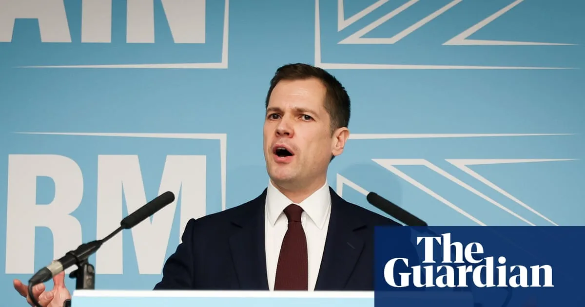 Robert Jenrick defects to Reform UK after being sacked by Badenoch