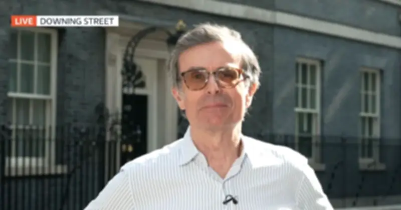 Robert Peston Sparks Outrage Over Attire During Starmer Resignation Live Coverage