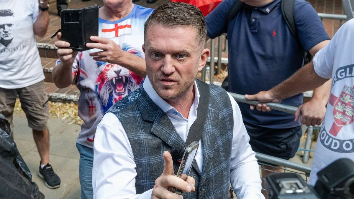 James Frontman Tim Booth 'Disgusted' as Tommy Robinson Protest Uses 'Sit Down' Without Permission