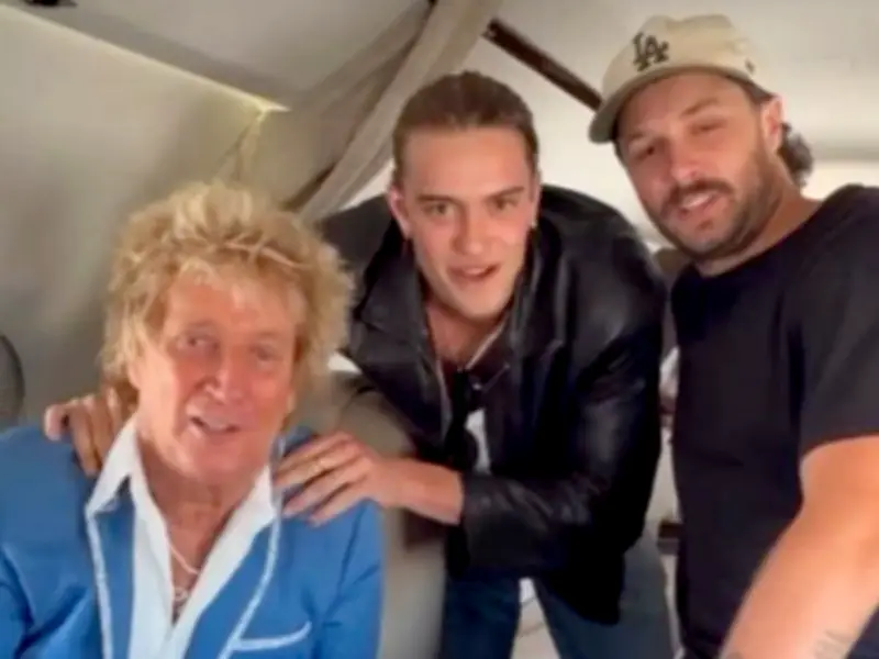 Rod Stewart Flies to Boston for Scotland World Cup After Cancelling Gig