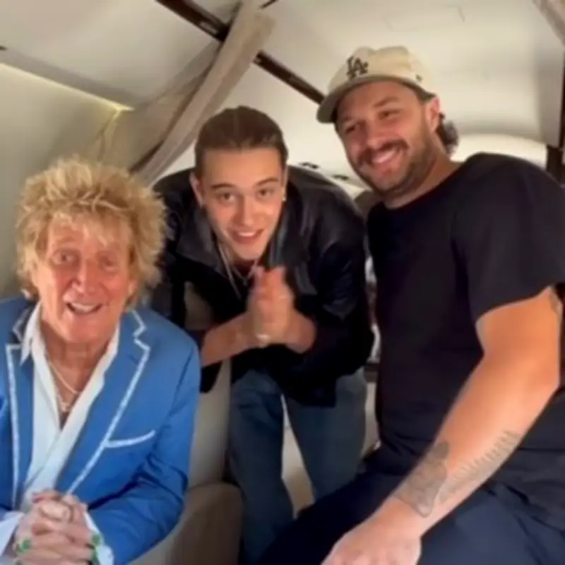 Rod Stewart Jets to Boston for World Cup, Says He'll 'Die Happy' If Scotland Qualify