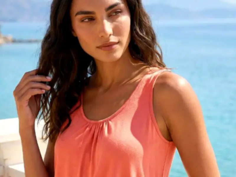 Roman's £20 Stretch Jersey Vest Top: 10 Colors, 4.8 Stars, 'Goes With Anything'