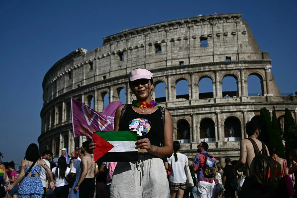 Rome Pride Bans Jewish LGBT+ Group Over Gaza Stance
