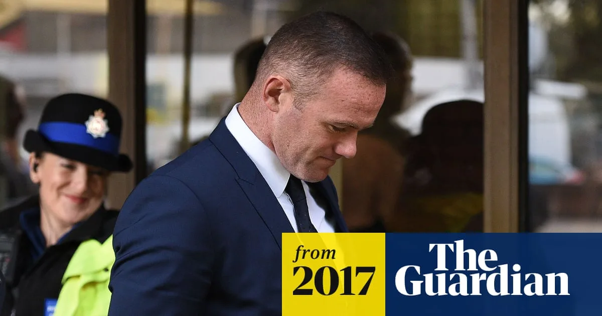Wayne Rooney Banned from Driving for Two Years After Drink-Driving Guilty Plea