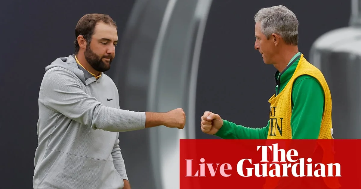 Scheffler Shines with Stunning 64 to Lead The Open at Portrush