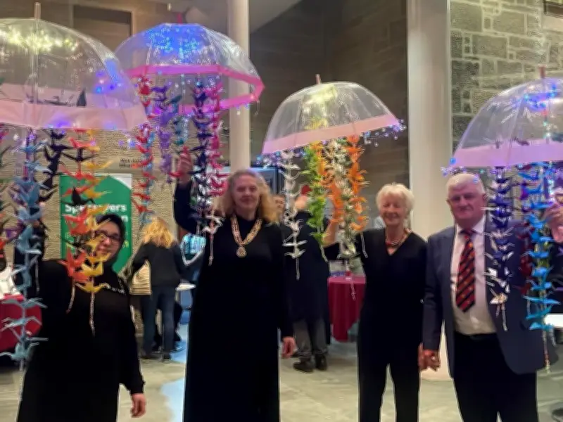 Rotary Club of Rutherglen Funds Origami Art for Town's 900th Anniversary
