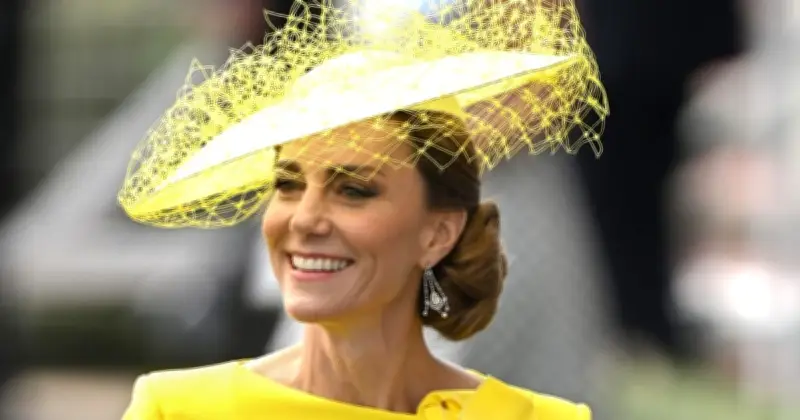 Royal Ascot Day 2: Princess Kate Returns in Stunning Yellow Dress