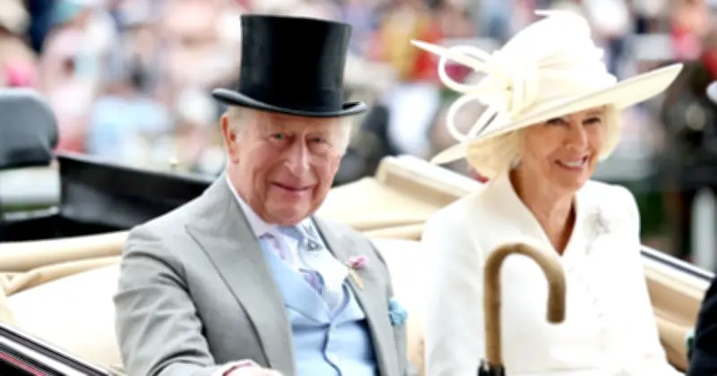 Royal Ascot Ladies Day King Queen Lead as Two Royals Banned