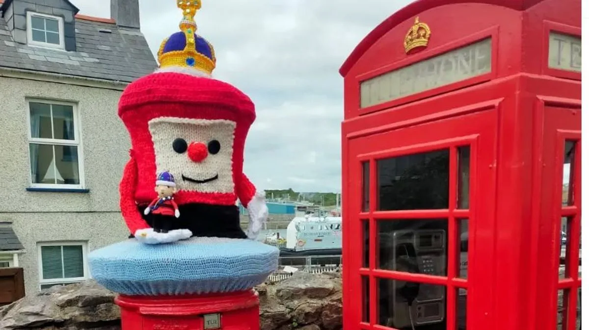 Royal Mail Replaces Iconic Red Post Boxes with Modern Design for Christmas