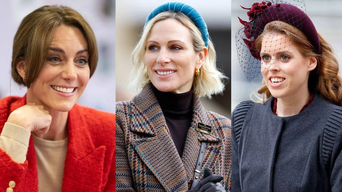 Royal Women's Timeless Checked Coat Styles at Christmas