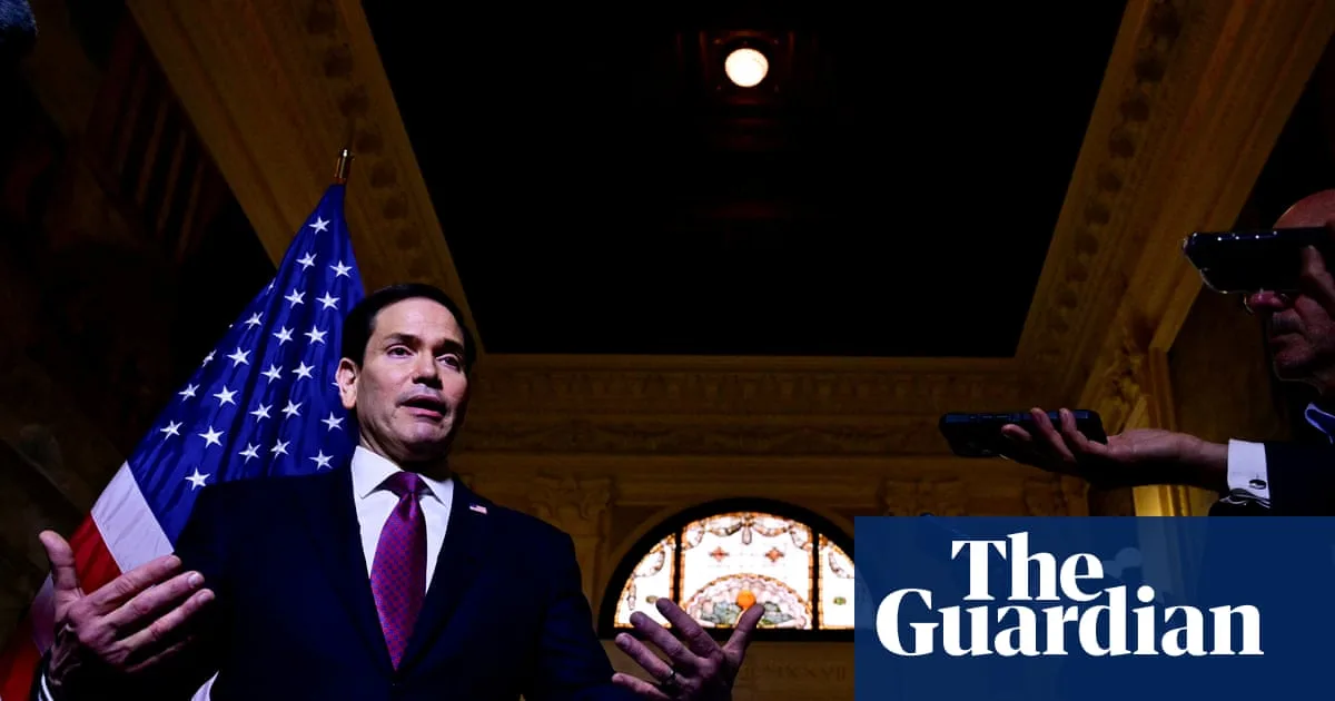 Rubio Criticises WHO's Ebola Response Amid US Public Health Cuts