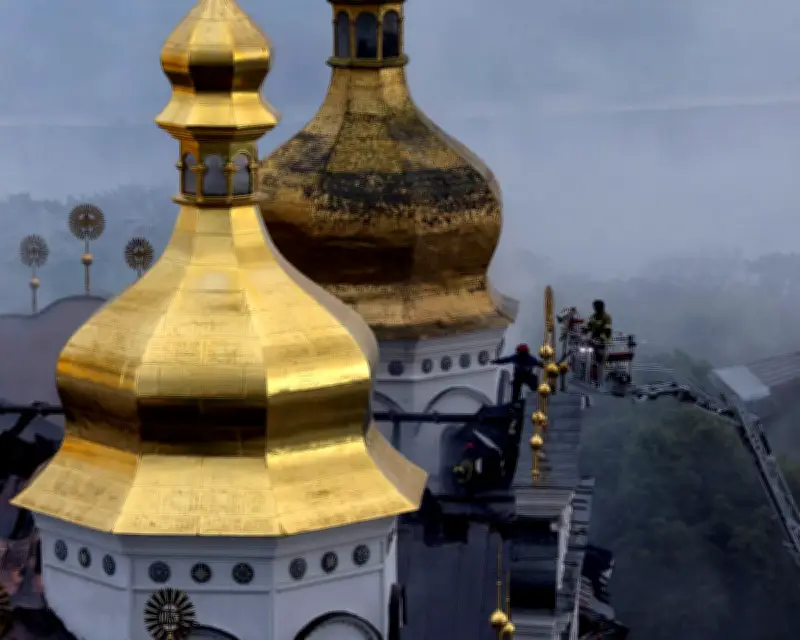 Russia Deliberately Hit Unesco Site in Kyiv, Zelenskyy Claims