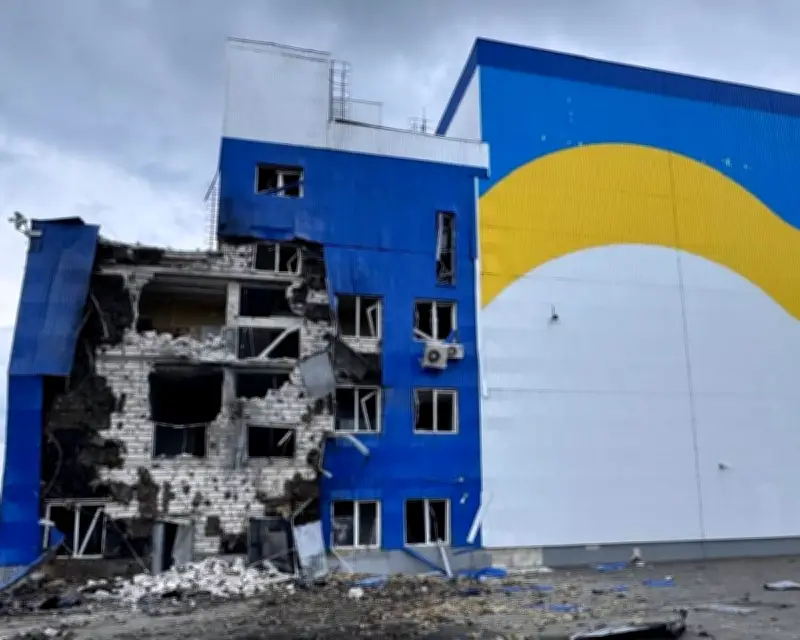 Russian Drone Strikes Chernobyl Spent Nuclear Fuel Storage Building