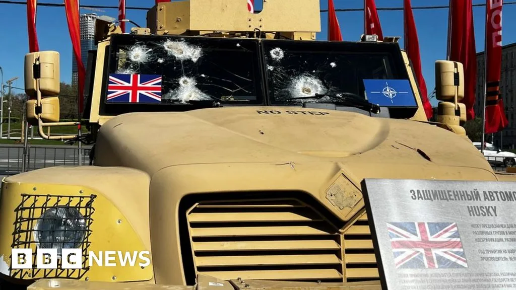 Russia Displays Captured Western Military Hardware in Moscow Exhibition