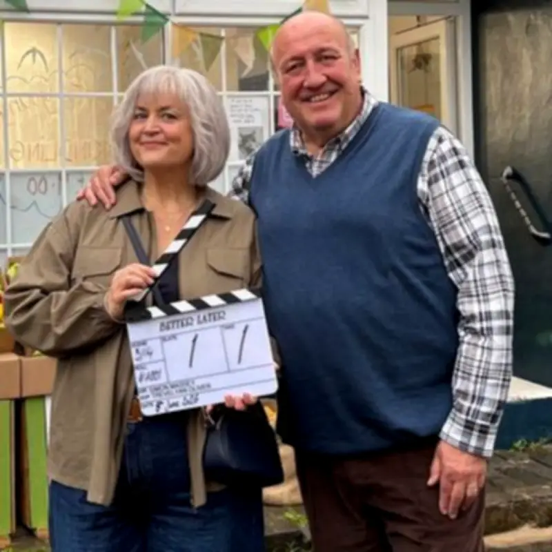 Ruth Jones and Steve Speirs Start Filming New Welsh Comedy Better Later