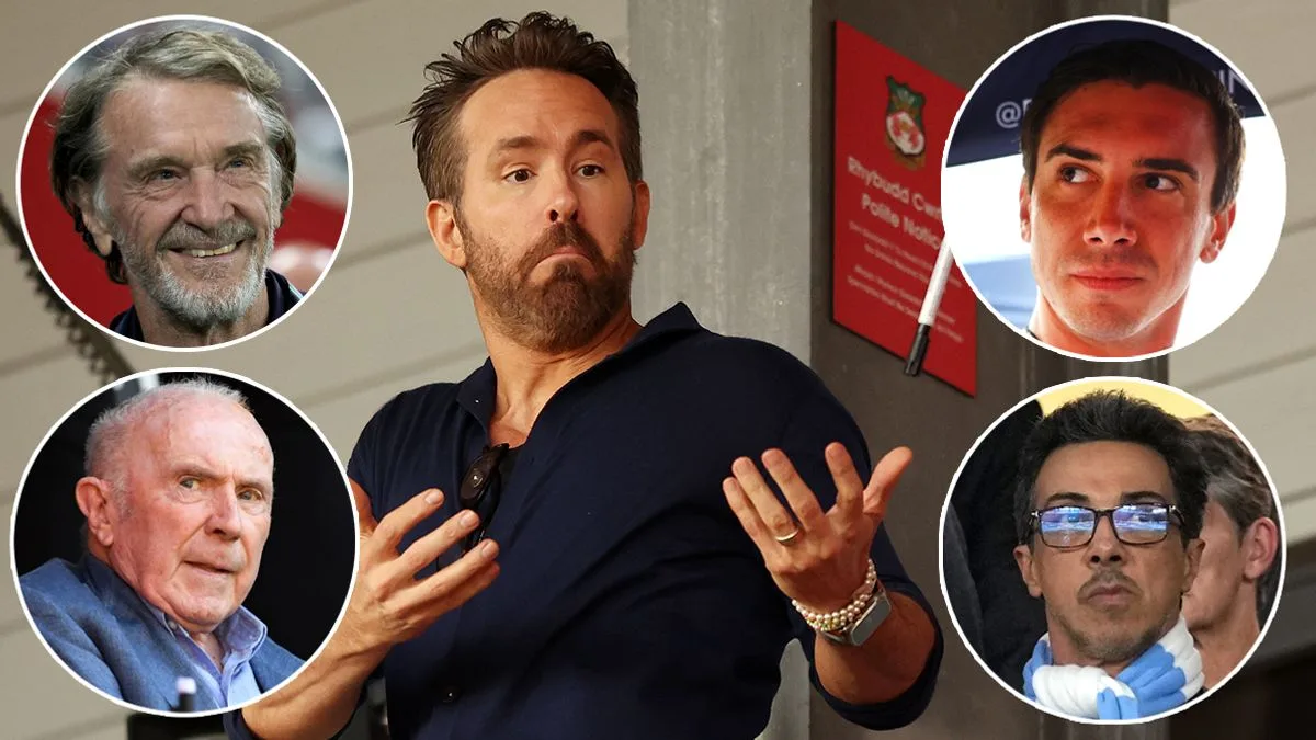 Ryan Reynolds Net Worth Dwarfed by World's Richest Football Club Owners