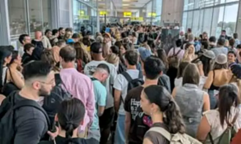 Ryanair flight departs without 150 passengers due to border queue chaos