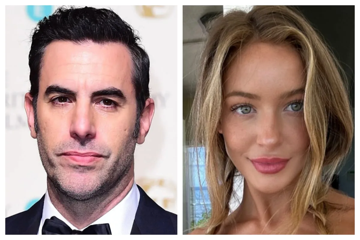 Sacha Baron Cohen Spotted with OnlyFans Model Hannah Palmer in Paris