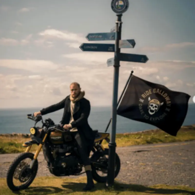 Sam Heughan to Lead 100 Motorcyclists Across Dumfries and Galloway