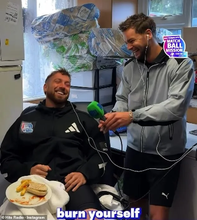 Sam Thompson Receives JoJo Siwa Support During Gruelling Charity Challenge