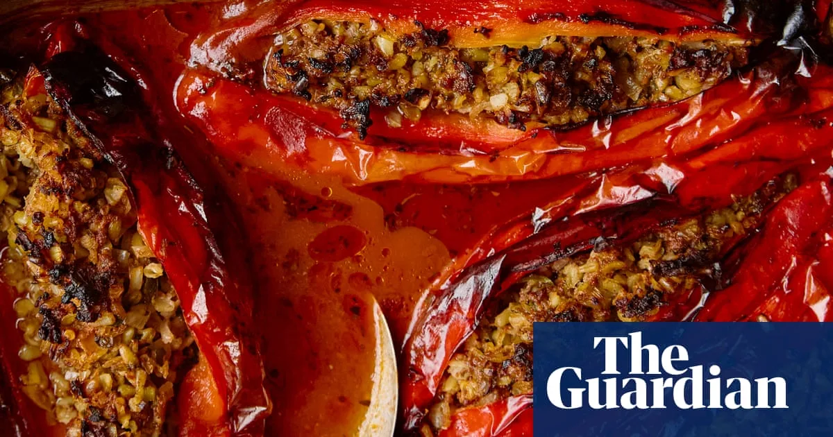 Sami Tamimi's Palestinian Snack Recipes: Stuffed Peppers and Aubergine Dip