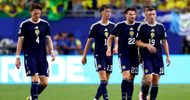 Scotland on Brink of World Cup Exit After 3-0 Brazil Loss