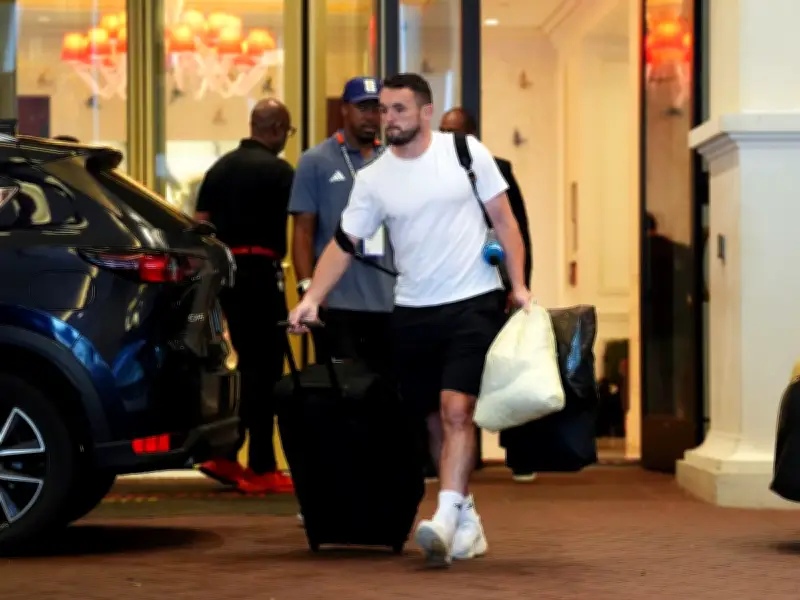 Scotland players leave hotel after World Cup exit and Clarke resignation