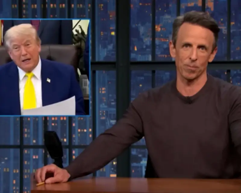 Seth Meyers and Jimmy Kimmel Mock Trump's Delusions and Republican Election Claims