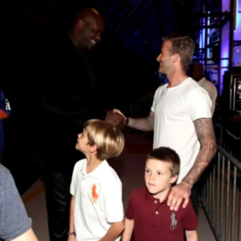 Shaquille O'Neal Found David Beckham's Lost Wallet and Joked About a Reward