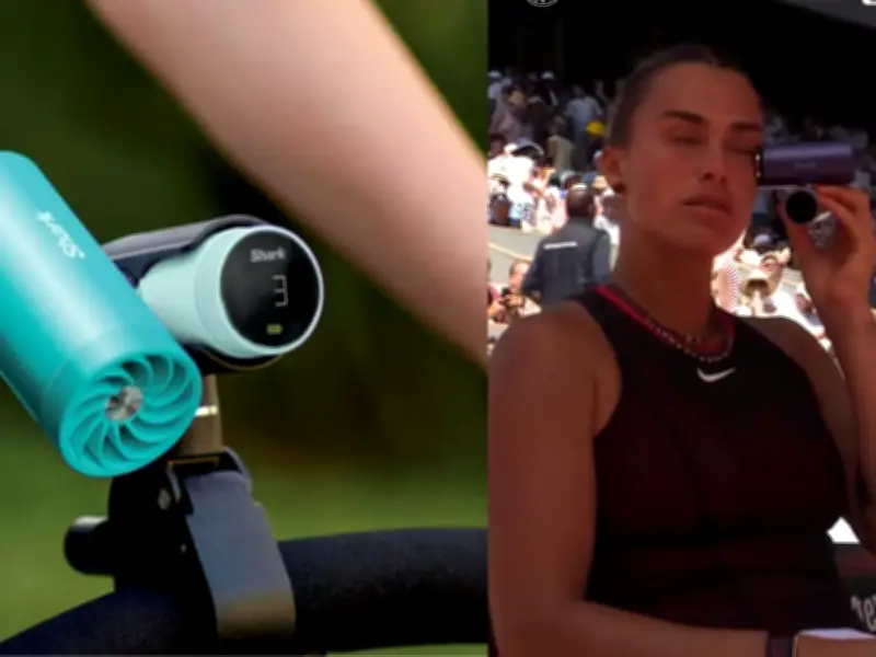 Shark's 3-in-1 Misting Fan Used by Wimbledon Pros Back in Stock