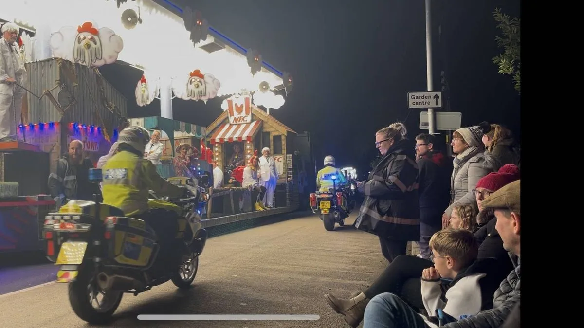 Shepton Mallet Carnival Halted After Participant Falls from Float