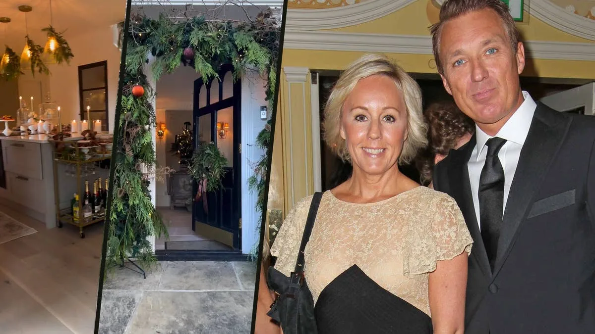 Shirlie Kemp’s Christmas Home: Festive Studio and Cosy Cottage Revealed