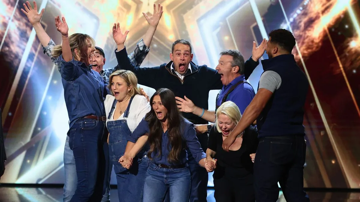 Simon Cowell Jokes About Jeremy Clarkson After Hawkstone Farmers Choir Wins BGT
