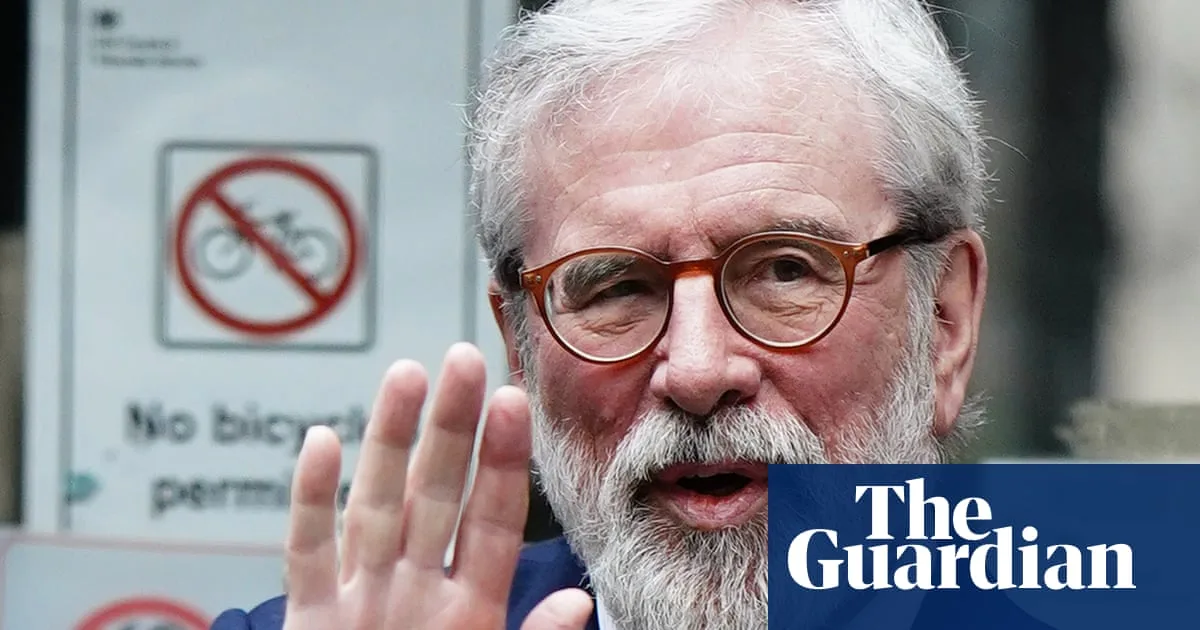 Gerry Adams Denies IRA Membership in High Court, Says Sinn Féin Not Same as IRA