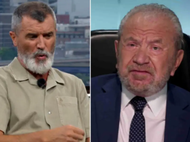 Sir Alan Sugar Accuses Roy Keane of Wearing Wig on ITV World Cup Coverage