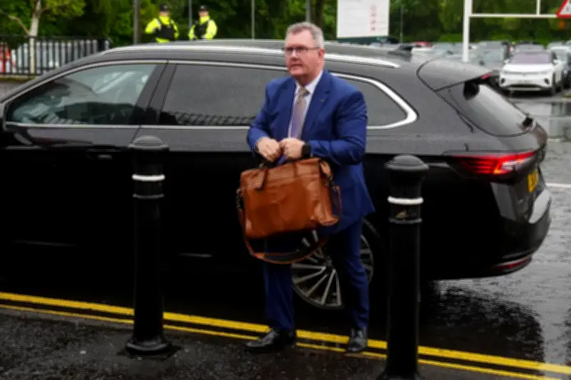 Sir Jeffrey Donaldson guilty of 18 historical sex offences including rape