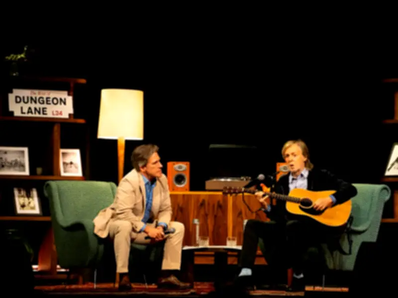 Sir Paul McCartney Gets Hero's Welcome at London Roundhouse Event