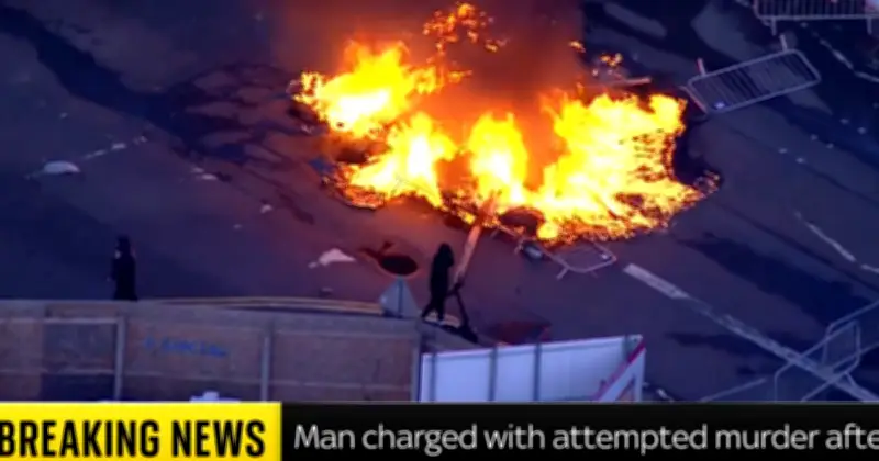 Sky News Interrupted as Belfast Protests Turn Violent