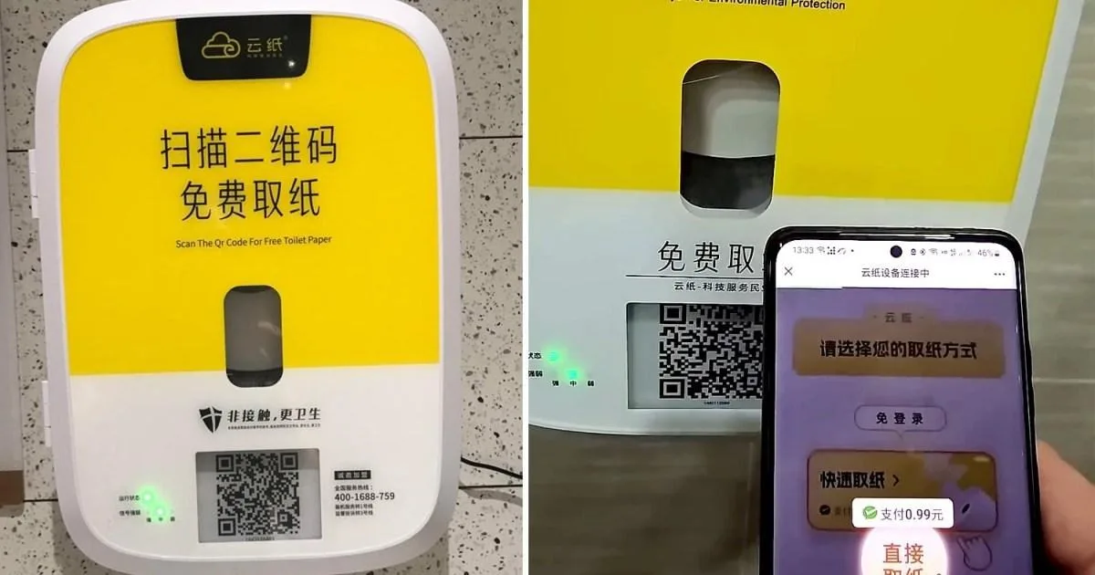 Smart Toilet Demands You Watch Ad Before Giving Loo Paper