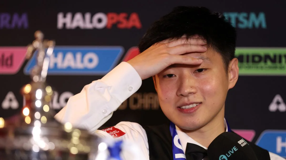 Zhao Xintong's Snooker Ban Explained After World Champion Issues Apology