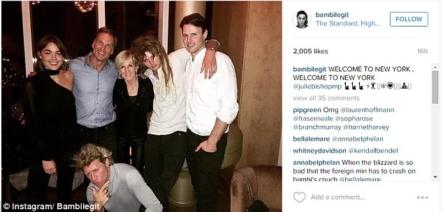Julie Bishop Parties with Supermodels at Exclusive New York Venue