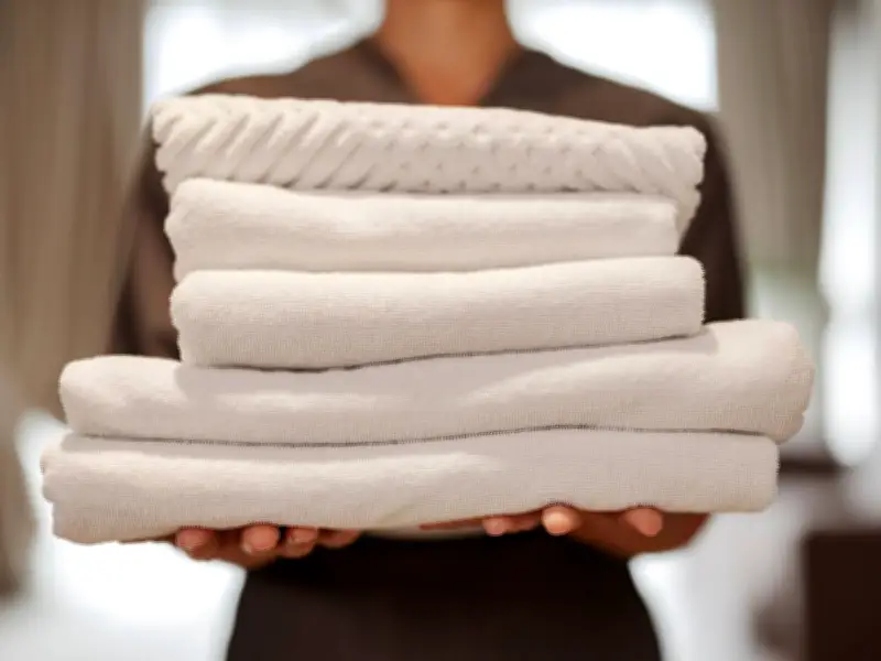 Soft Fluffy Towels with White Vinegar and Salt Laundry Trick