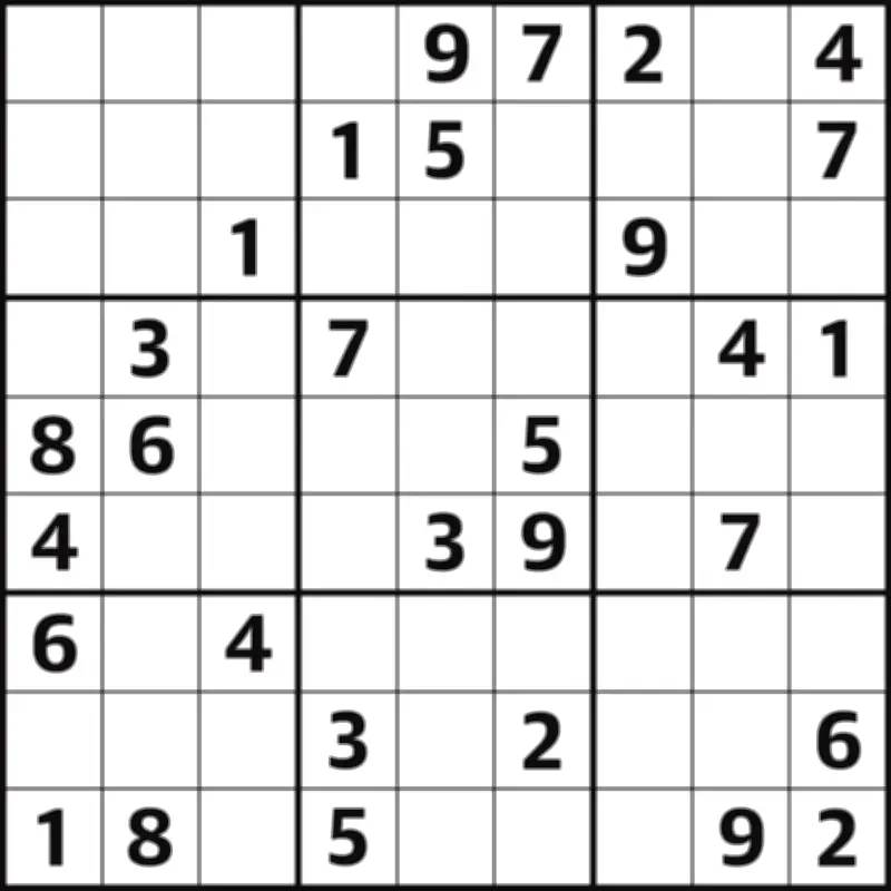 Solve Today's Medium Sudoku Puzzle 7,341
