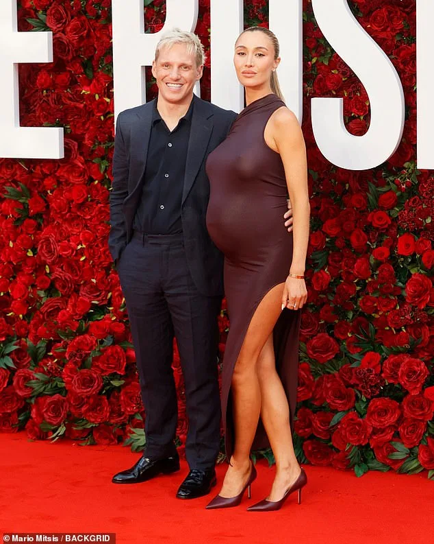 Sophie Habboo Shows Off Baby Bump at The Roses Premiere