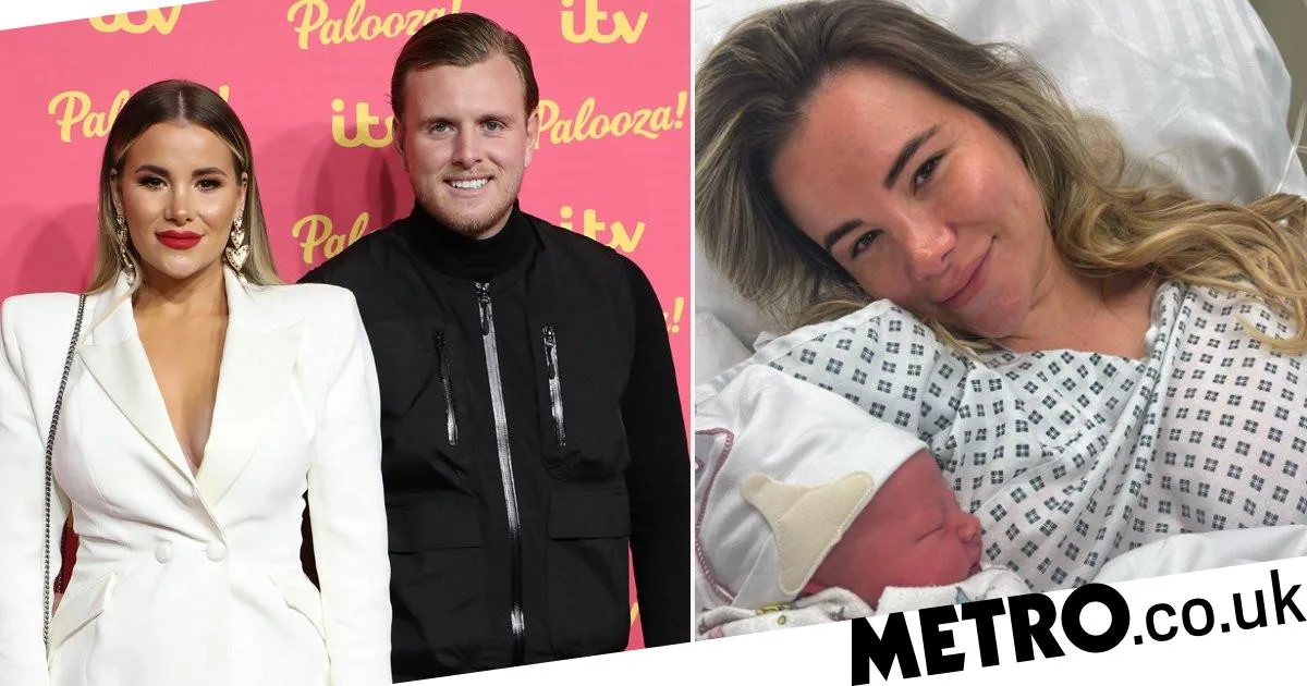 Towie Star Georgia Kousoulou Shares Adorable Photo of Newborn Son Brody