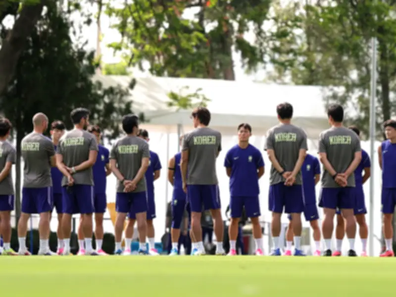 South Korea Coach Speaks Out After Drone Shot Down at World Cup Training