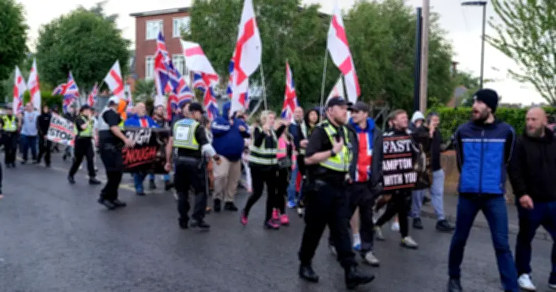 Southampton Protest: Crowds March After Henry Nowak Murder