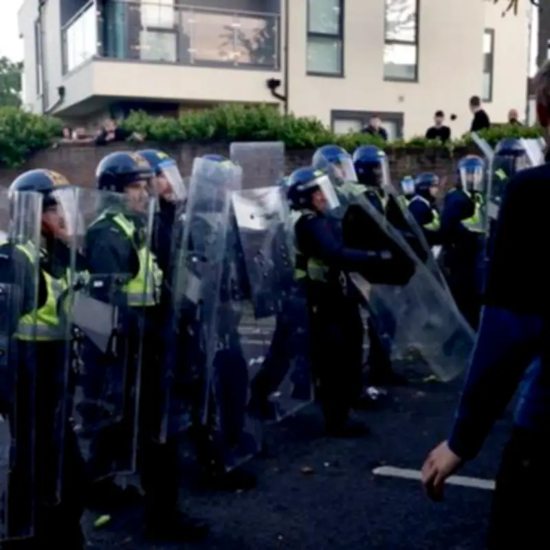 Southampton rioter hurled frying pan at police during Henry Nowak protest