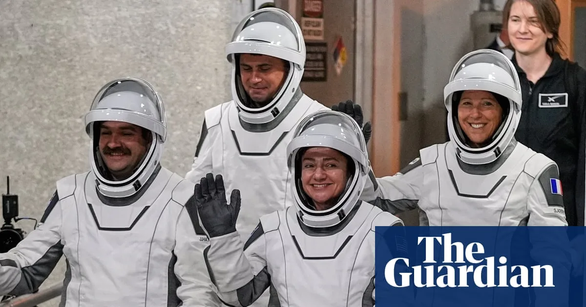 SpaceX Delivers Four Astronauts to International Space Station